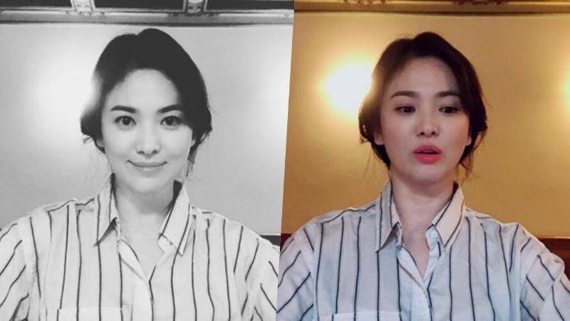 网友盛赞宋慧乔的气质高贵优雅    完全是古典美人