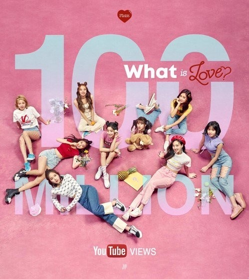 TWICE创下八首歌曲全部在Youtube突破1亿点击大关新纪录