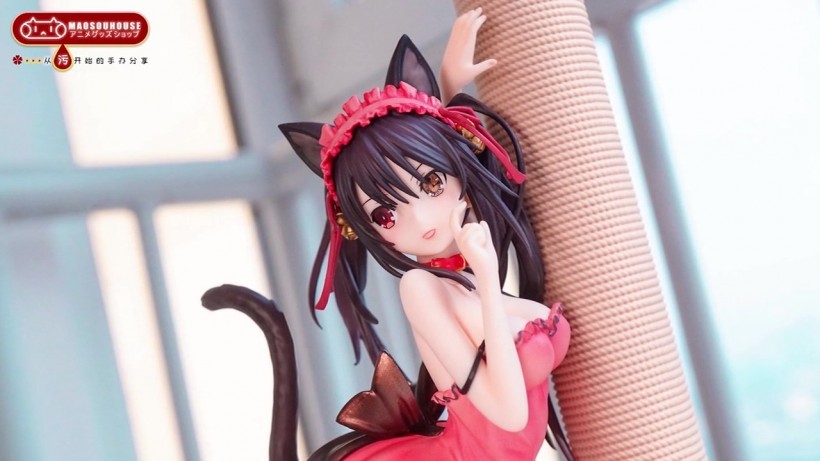 GSC制作的《约会大作战》狂三手办开箱评测视频：“性感猫娘”在线发牌