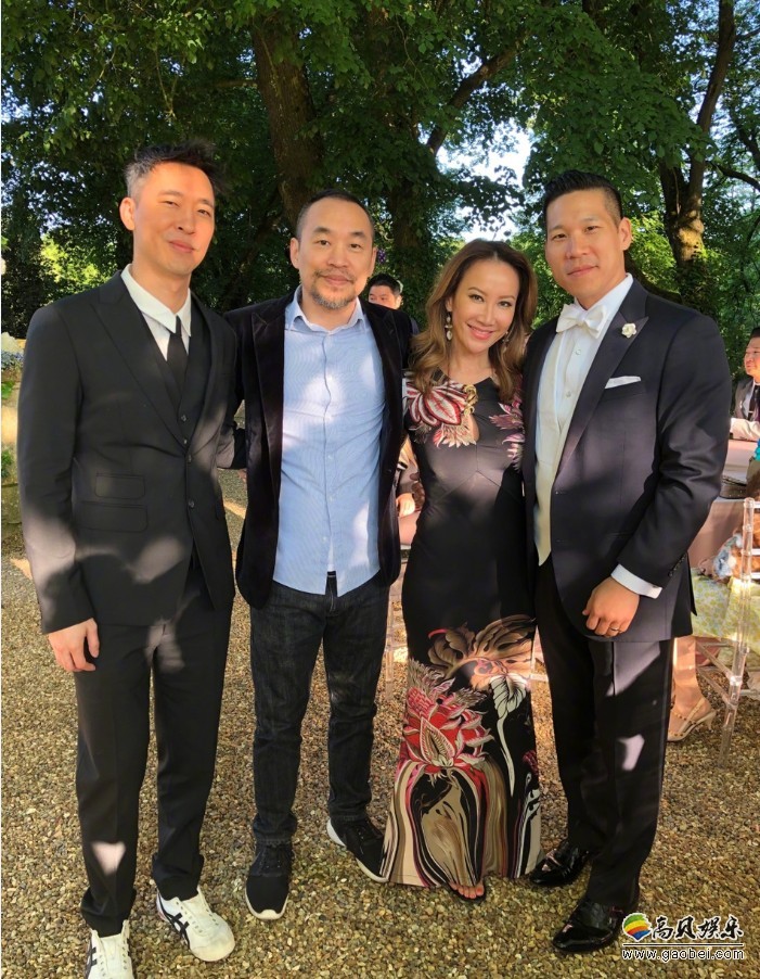 L.A. Boyz成员林智文和女友法国婚礼：黄立成、黄立行、李玟到场祝贺