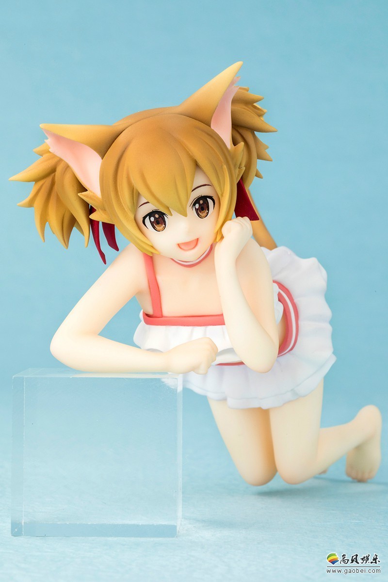 《刀剑神域》西莉卡原型泳装手办：猫耳美少女带给大家夏天的清爽感觉