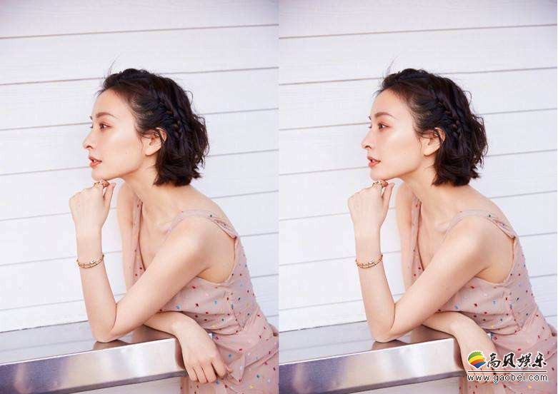吴昕微博晒出美照：照片中的她时而手托下巴秀出迷人侧脸，时而眼神魅惑