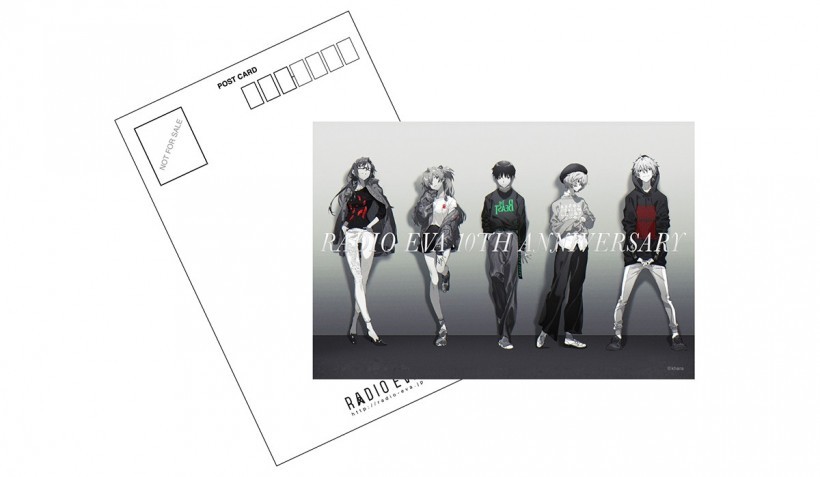 EVA官方店“RADIO EVA”十周年纪念：邀请了米山舞绘制纪念主视觉图