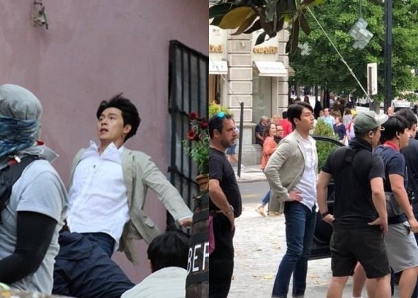 玄彬相隔三年再拍剧：剧组已经到西班牙取景，被粉丝们拍下剧组拍摄情况