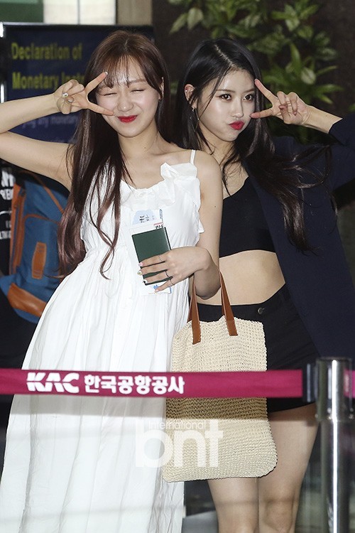 组合Lovelyz经金浦机场出发  前往日本参加海外行程