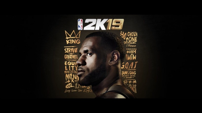 2k正式公布《nba 2k19》二十周年纪念版:勒布朗·詹姆斯成为封面球星