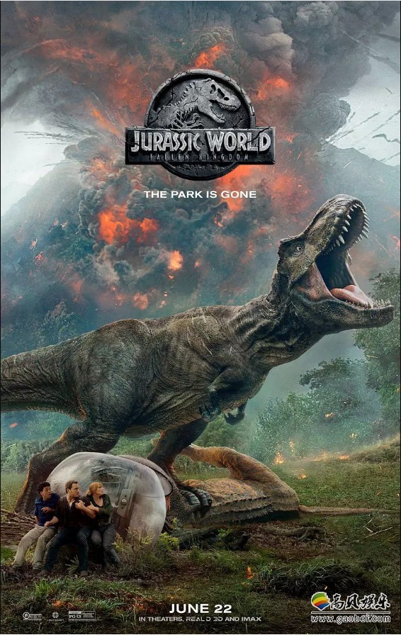 《侏罗纪世界2：失落王国》正式解禁口碑：烂番茄62%新鲜！不敌于前作