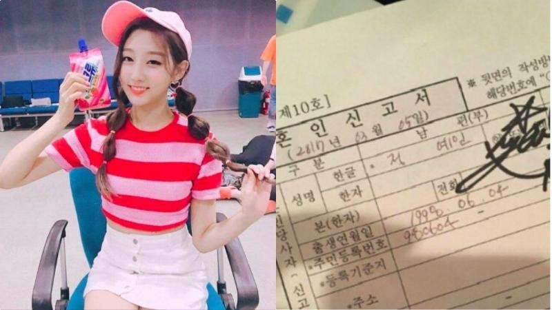 女团Lovelyz签名会有一位「机智」的粉丝：竟然拿著婚姻申请表来找艺仁