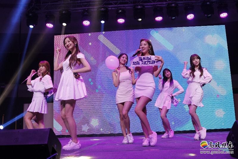 Lovelyz在九龙湾展贸中心演出   接连演唱多首歌亦互动