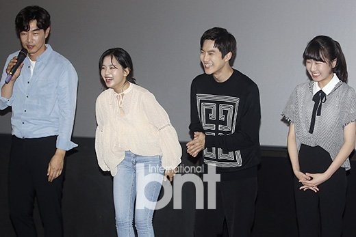 《女中学生A》映前见面会 金焕熙、李钟赫、郑多恩出席