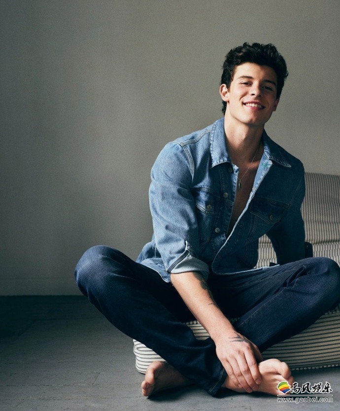 萌德shawn mendes《wonderland》杂志写真:展现19岁男生阳光帅气