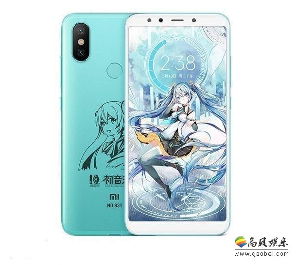 小米如期公布初音未来新品：小米6X初音未来限量套装！7月3日首发