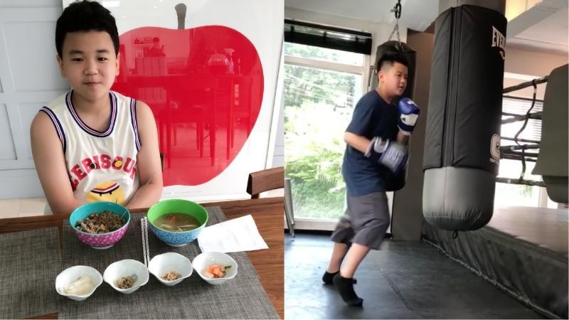 金敏智公开尹厚的近况  放假为控制体重换上低盐食物