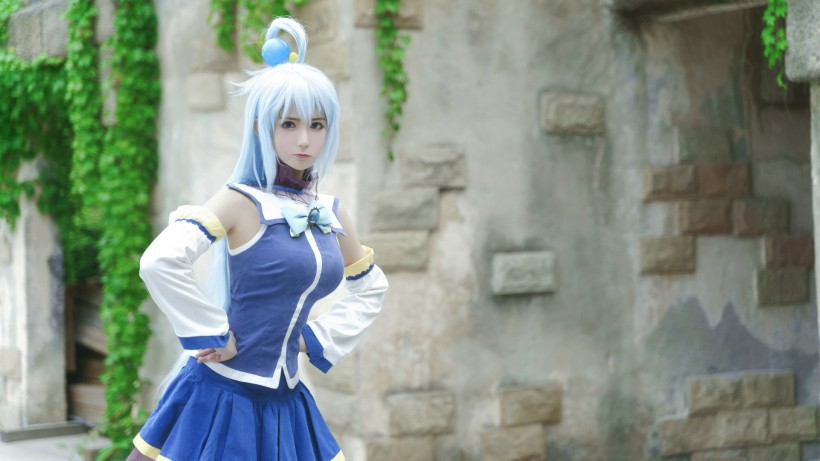 国内coser作品：《为美好的世界献上祝福》阿库娅以及一套LOLI装