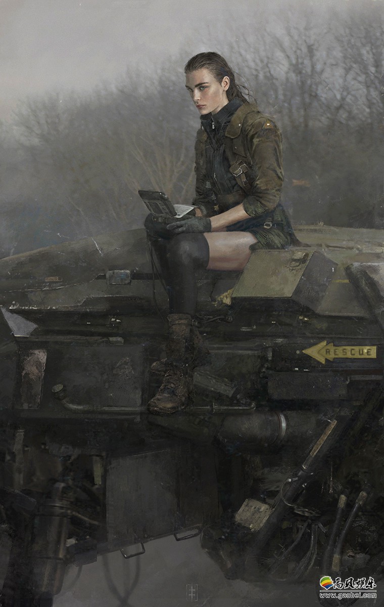 少女与战争两个元素本该是对立的:画师结合在一起诞生了特殊美