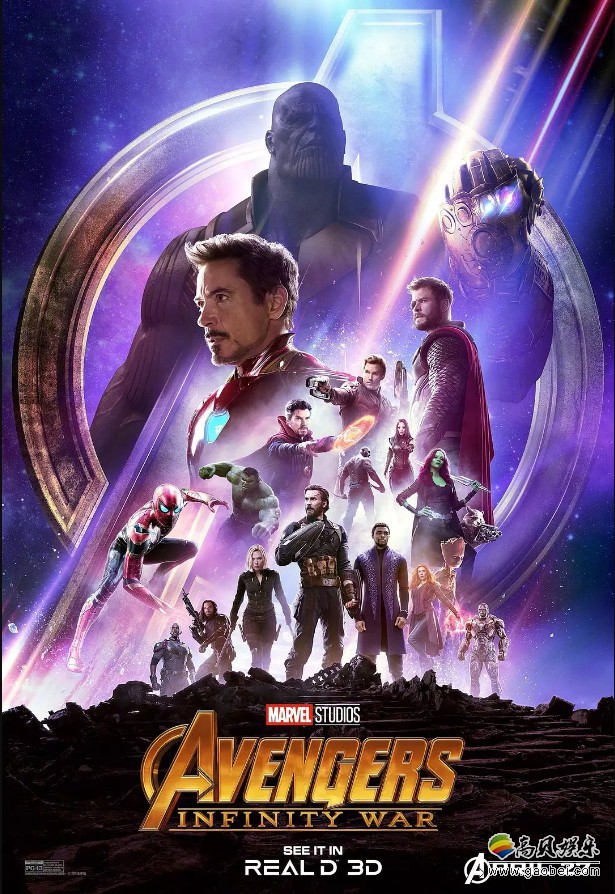 《复仇者联盟3》8月蓝光版将会有聚焦灭霸全新片段：大量官方原画曝光