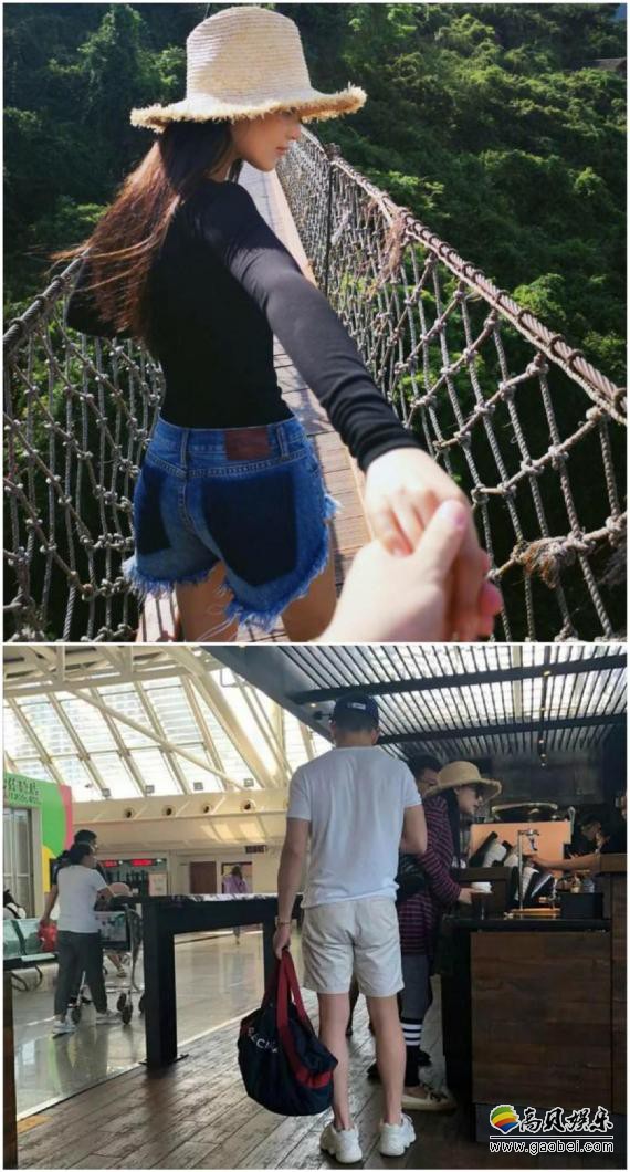 网友推测张馨予现在男朋友是特种兵何捷两人一起上节目带同款金链子