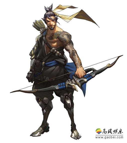 暴雪欧洲、北美官方商店开放《守望先锋》半藏手办预售：细节非常还原