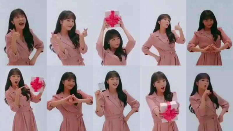 洪真英上传拍摄组图时的花絮 摆pose速度绝对不能眨眼 洪真英上传拍摄组图时的花絮 摆pose速度绝对不能眨眼