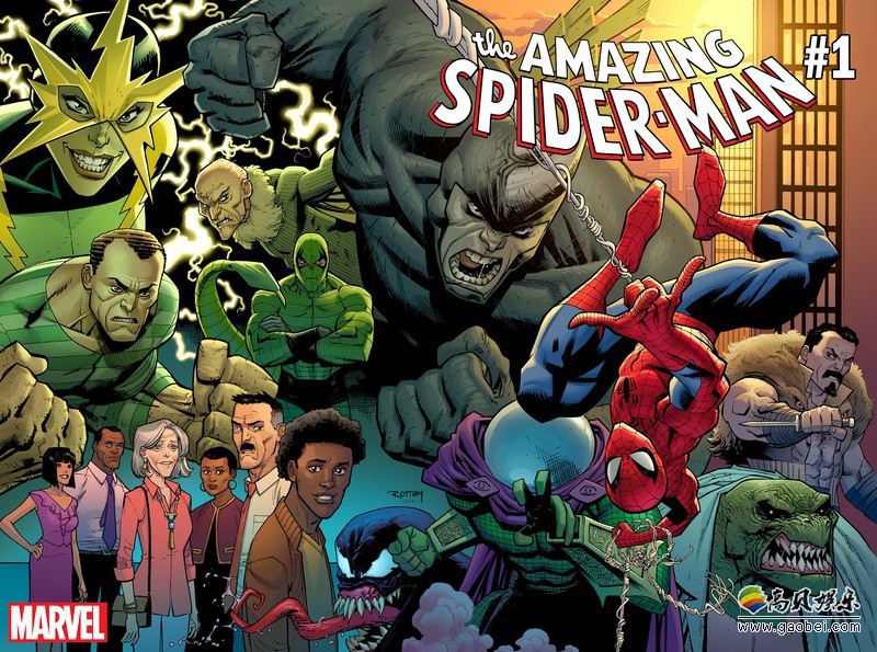 漫威正式公布《超凡蜘蛛侠(Amazing Spider-Man)》(“神奇蜘蛛侠”）