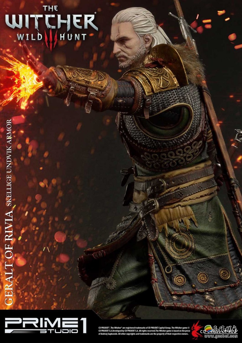 《巫师3：狂猎》杰洛特1/4雕像：EX版全球限量500个！普通版本数量待定