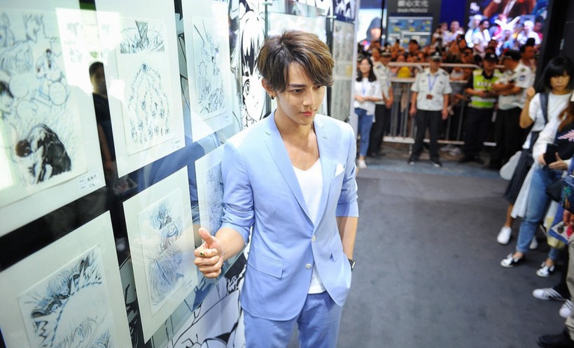 汪东城现身第十四届中国国际动漫游戏博览会(简称CCG)：跨次元男神站台