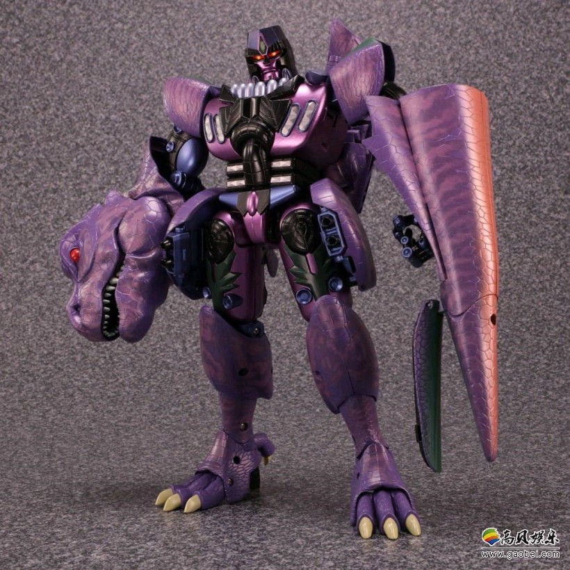 《变形金刚猛兽侠》霸王龙威震天新款模型官方预览图:配件非常有喜感