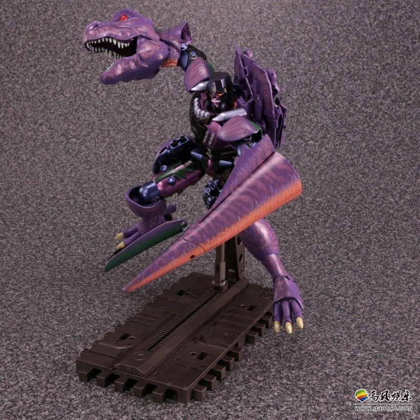 《变形金刚猛兽侠》霸王龙威震天新款模型官方预览图：配件非常有喜感