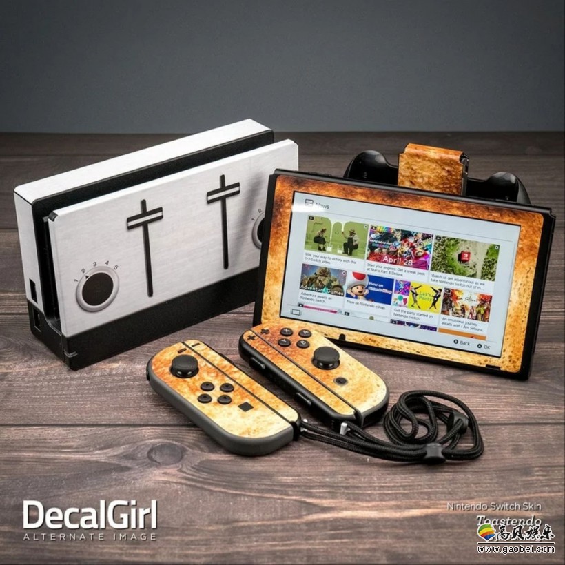 脑洞大开Nintendo Switch外壳登场：这次是烤面包机和考好的吐司的造型