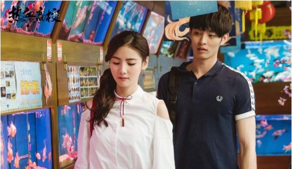 《热血高校》热播：SNH48赵粤饰演白富美林涧在剧情中表露自己心意