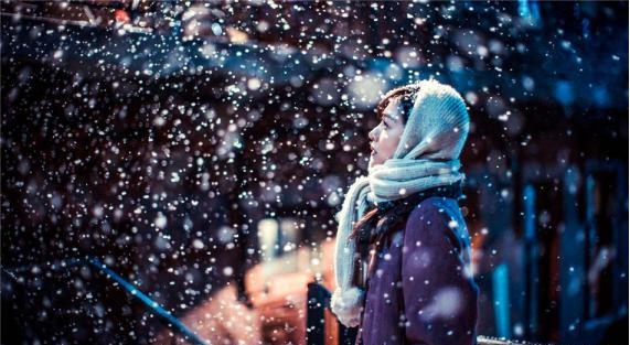 面具发布海报佳琪美艳动人清纯文静形象令赵冬梅充满神秘色彩