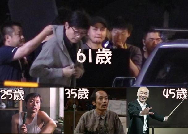 电影《手机2》片场照曝光：一直以光头形像示人的葛优，终于“有头发”