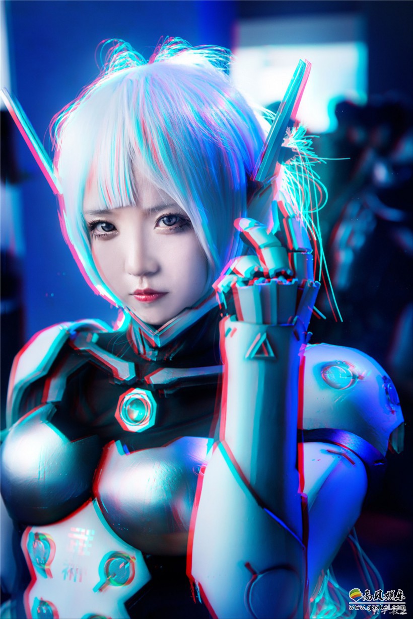 《守望先锋》性转源氏COS：国内小姐姐的黑贞德＋阿蒂拉COS照