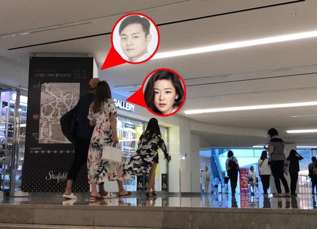 全智贤夫妻俩被网友捕捉到约会逛街 甜蜜的让网友称羡