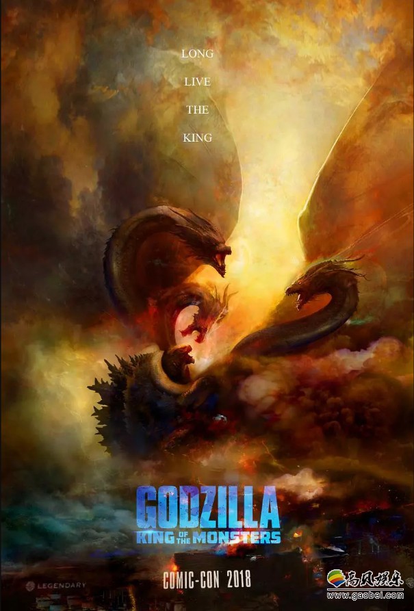 《哥斯拉2：怪兽之王》发布了首支预片：三大怪兽现身！章子怡亮相