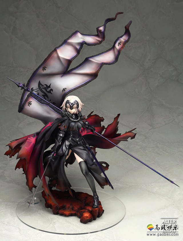 《Fate/Grand Order》黑贞德新款手办：绝美身材！全部展现出来