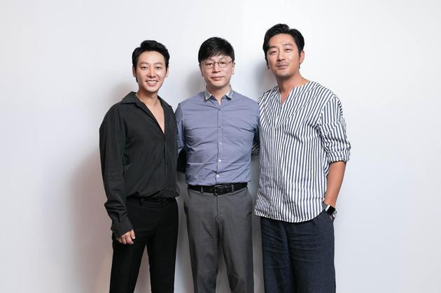 《与神同行:最终审判》台北宣传 河正宇与金容建像好友 《与神同行:最终审判》台北宣传 河正宇与金容建像好友