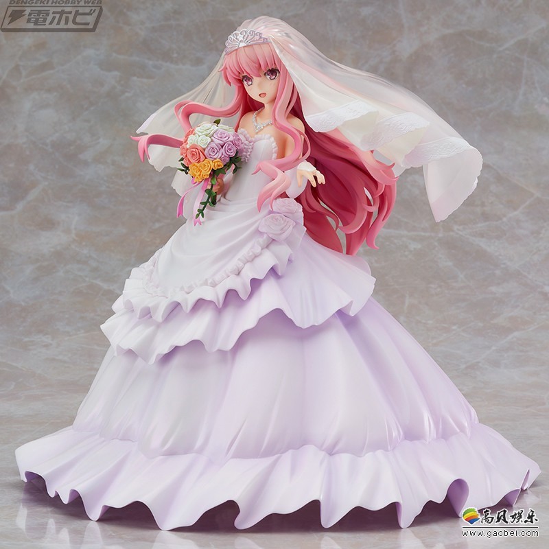 《零之使魔》露易丝婚纱手办：婚纱裙可脱！实在是不可多得的尤物