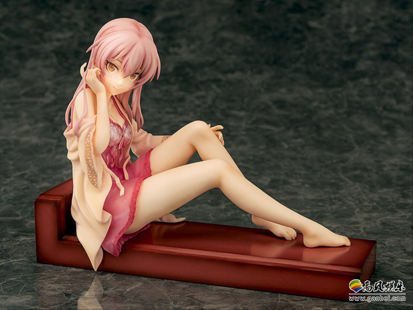 《偶像大师 灰姑娘女孩》城崎美嘉手办：吊带蕾丝睡衣＋宽松外套