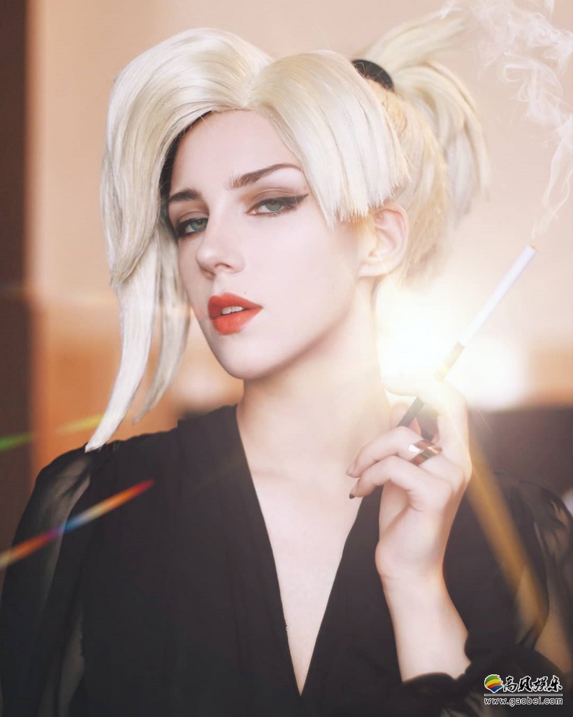 俄国COSER美女：COS《守望先锋》天使、布丽吉塔及其他角色