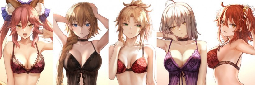《《FGO》和《舰队收藏》作品内衣模特系列特辑：让人“鼻血直流”