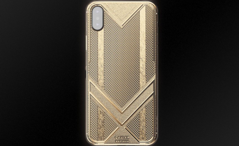 俄罗斯奢侈品配件制造商推出豪华版iPhone XS Max手机：用纯金打造