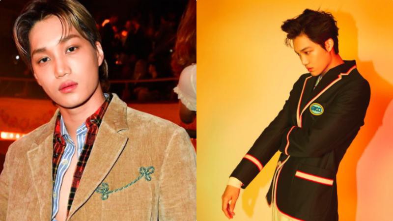 EXO KAIKAI获邀出席法国服装秀：机场街拍看秀服装依旧最爱Gucci