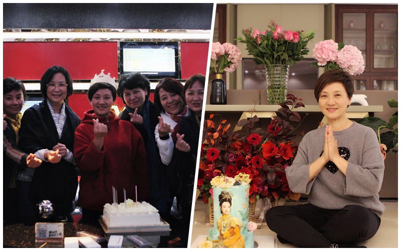 邓婕61岁生日：她穿着灰色的卫衣，还是短发的造型，依旧非常年轻