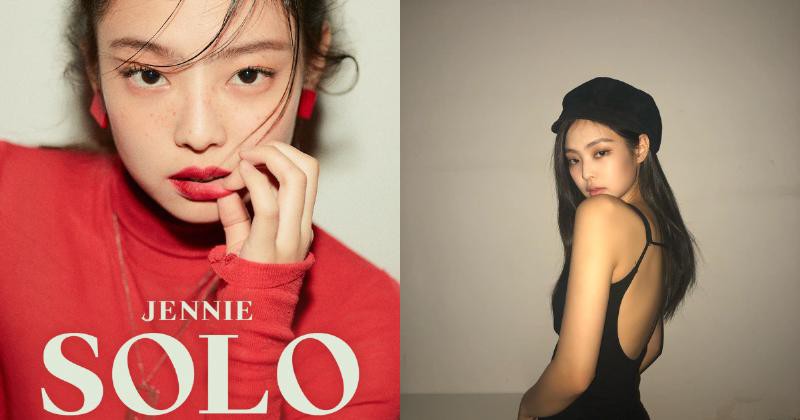 Jennie的第二张预告照公开  依然有大大的 “SOLO” 字样