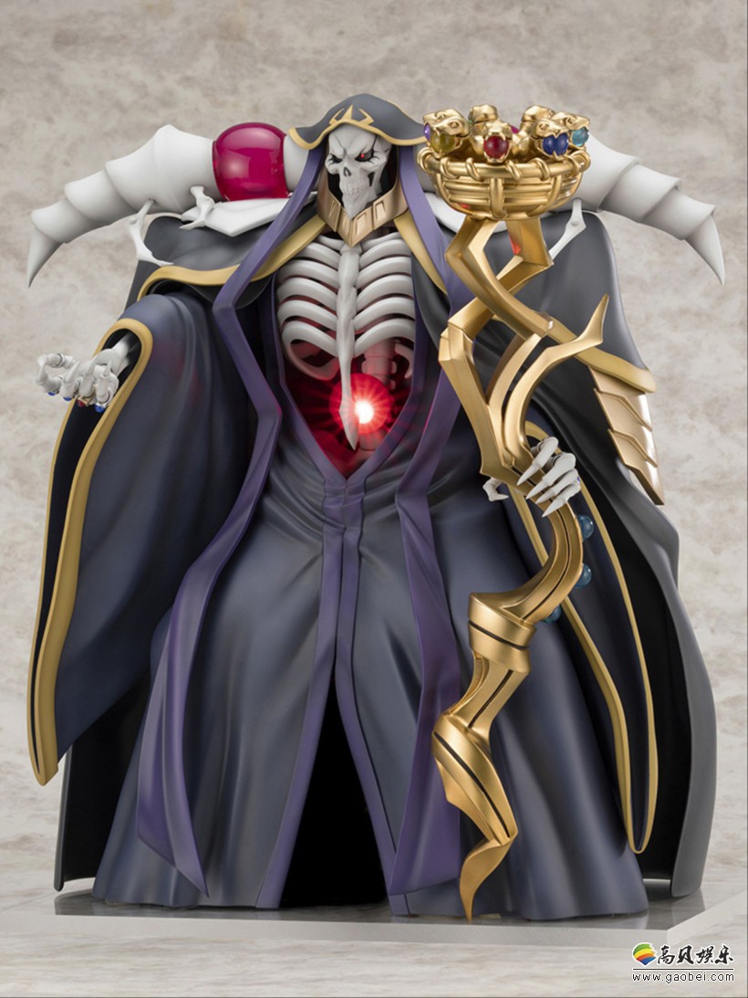 《OVERLORD》安兹·乌尔·恭1/7手办公开：整体给人非常威严感觉