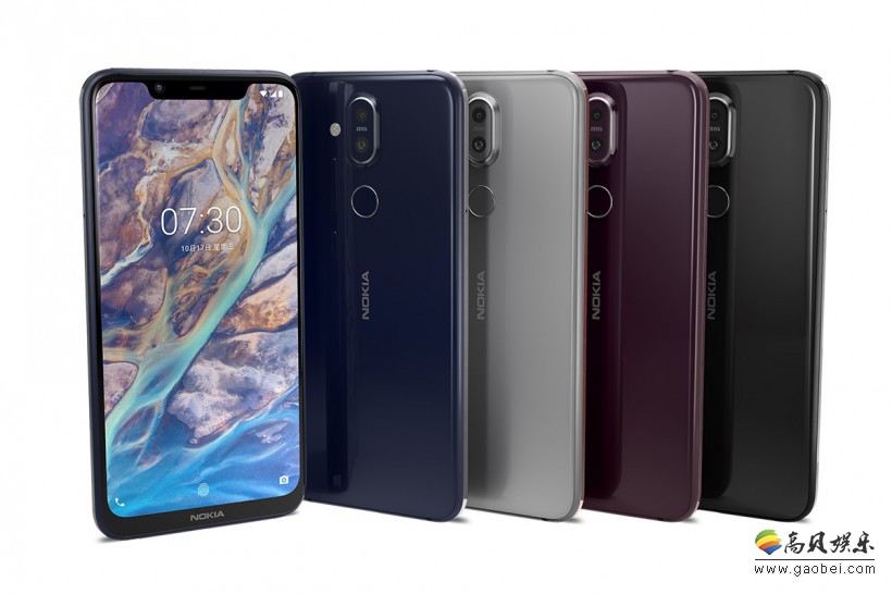 诺基亚2018秋季发布会推出Nokia X7：美图赏析蓝红配色沉稳大气