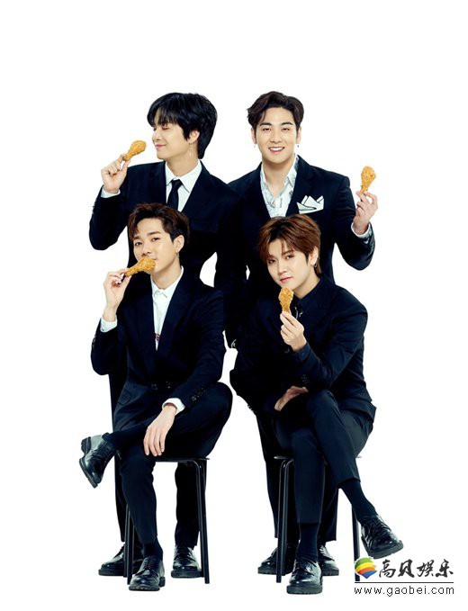 人气男团NU'EST W及SEVENTEEN成为了某炸鸡品牌代言人