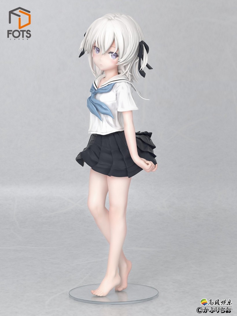 FOTS Japan制作眞白いこね原创手办3D渲染图公布：细节欲罢不能