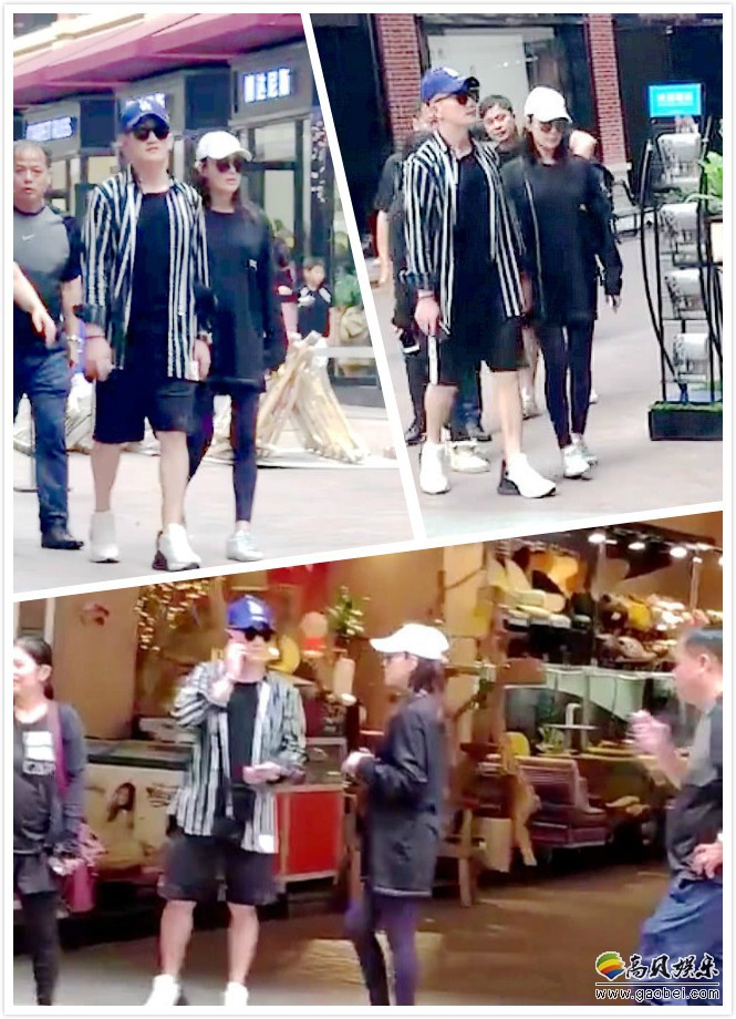 张馨予与老公何捷现身家具城逛街：全程紧粘老公，看起来幸福满满